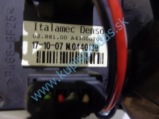 zadný ventilátor kúrenia na citroen c4 picasso, 173610100, 